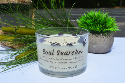 "SOUL SEARCHER" (frankincense, myrrh, bergamot, amber, powder, oud)